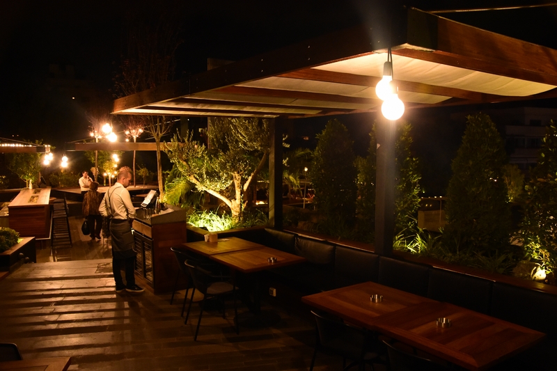 Kitchen Yard on Saturday Night